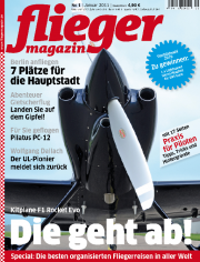 Fliegermagazin Titelbild Januar 2011